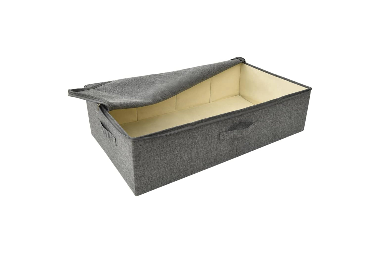 vidaXL 332903 Storage Box Fabric 70x40x18cm Anthracite-5