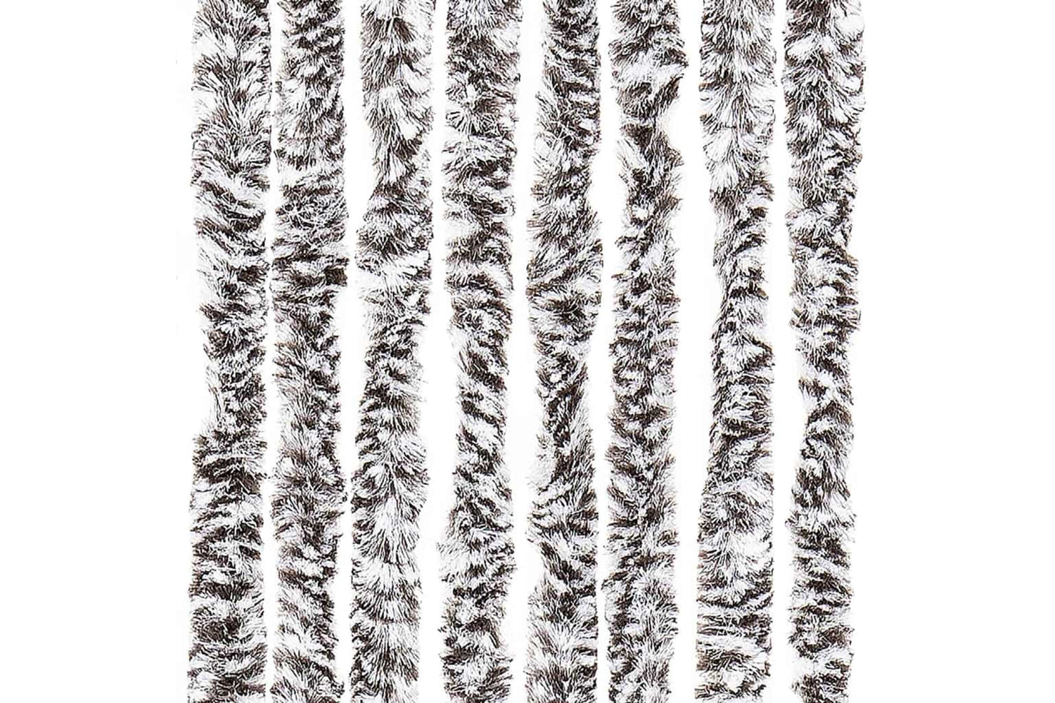 vidaXL Insect Curtain Brown And Beige 56x200cm Chenille-5