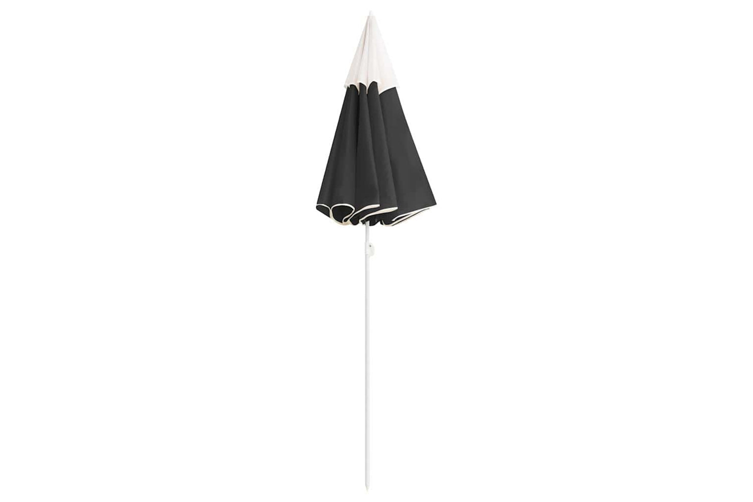 vidaXL 315542 Outdoor Parasol With Steel Pole Anthracite 180cm-3