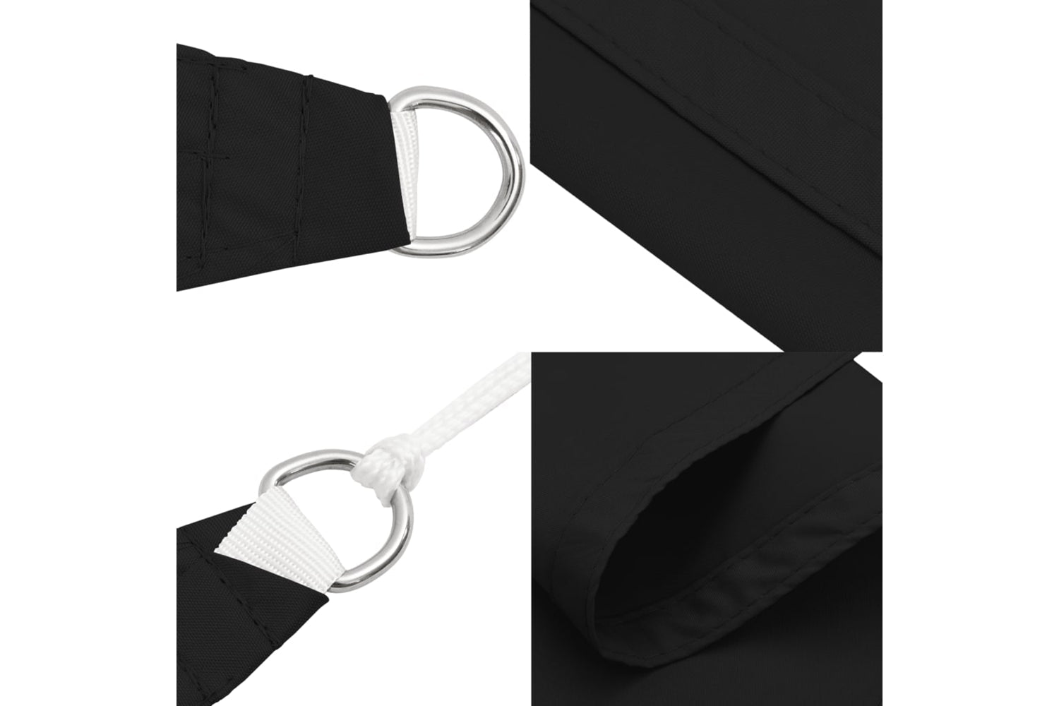 Vidaxl 135759 Sunshade Sail Oxford Fabric Rectangular 2.5x5 M Black-6