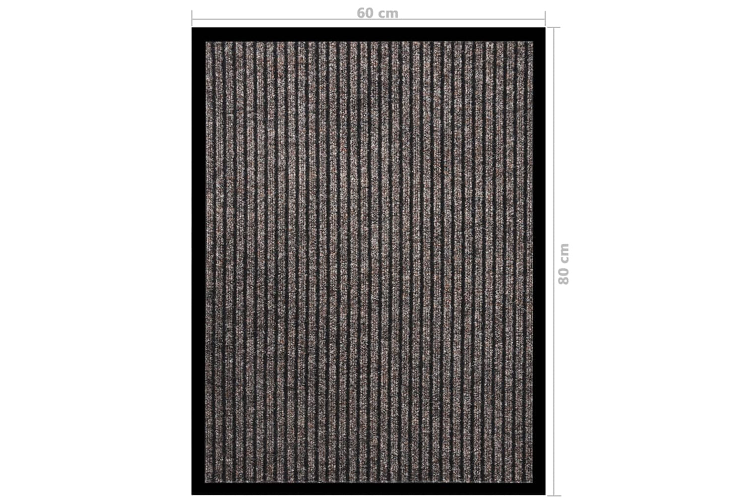 vidaXL 331602 Doormat Striped Beige 60x80cm-6