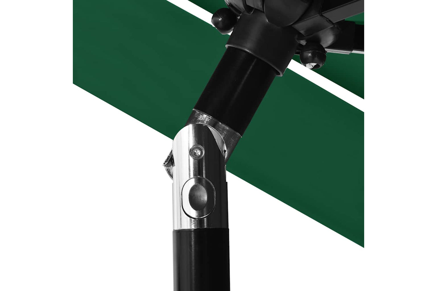 Vidaxl 313861 3-tier Parasol With Aluminium Pole Green 2.5 M-6
