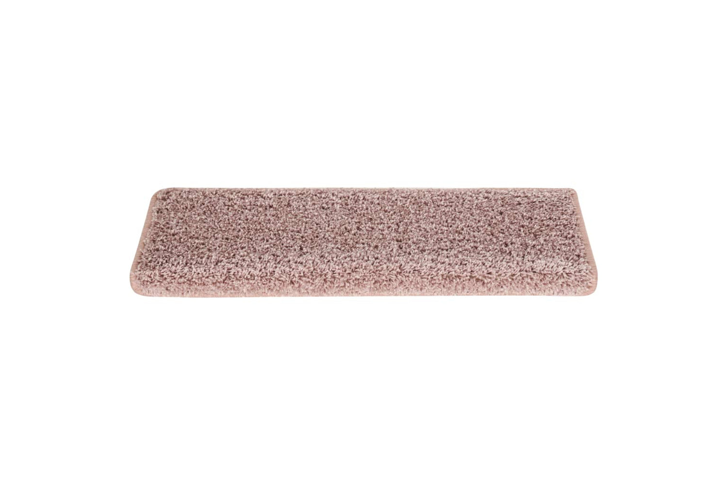 vidaXL 326201 Carpet Stair Treads 15 Pcs 65x21x4cm White And Pink-2