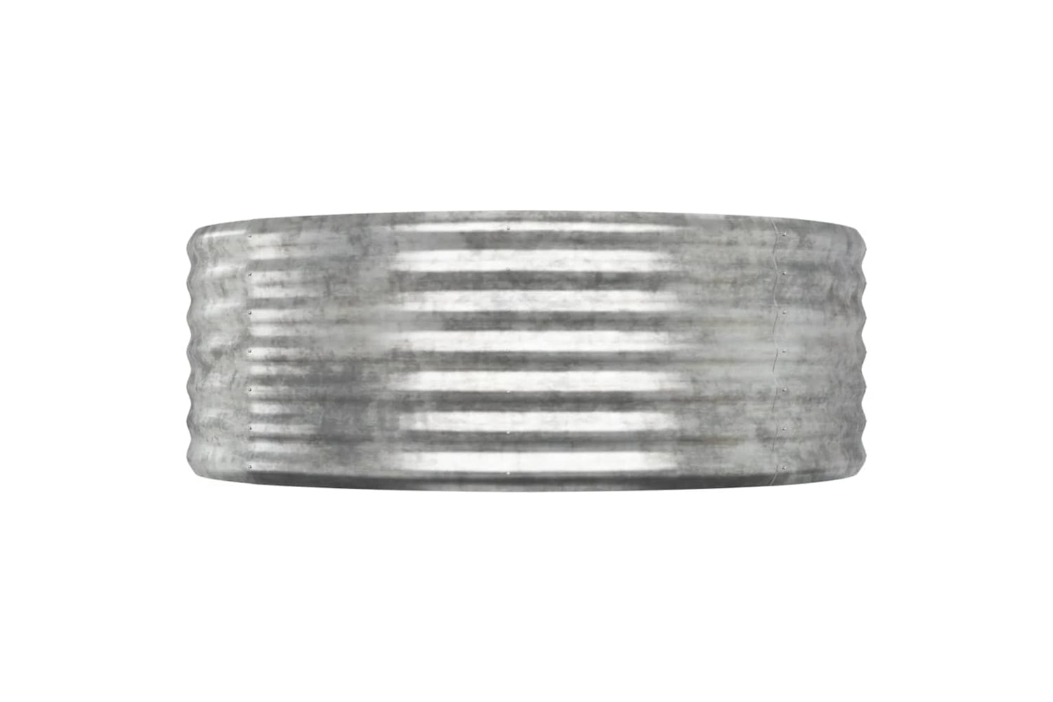 vidaXL 318997 Garden Raised Bed Powder-coated Steel 249x100x36cm Silver-3
