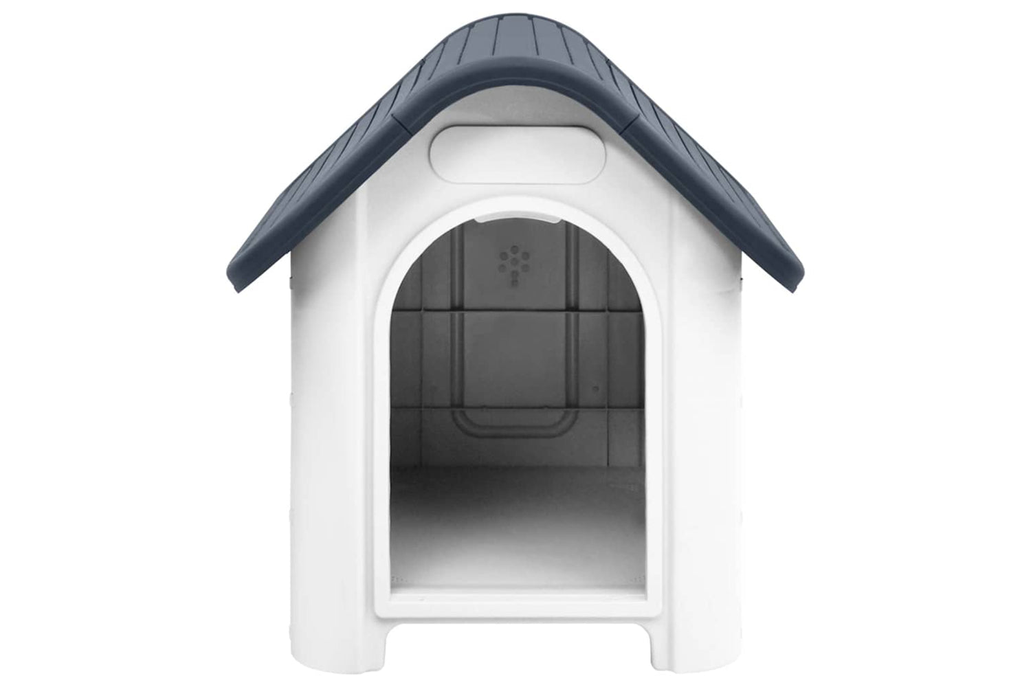 vidaXL 152226 Dog House Grey 59x75x66cm Polypropylene-2