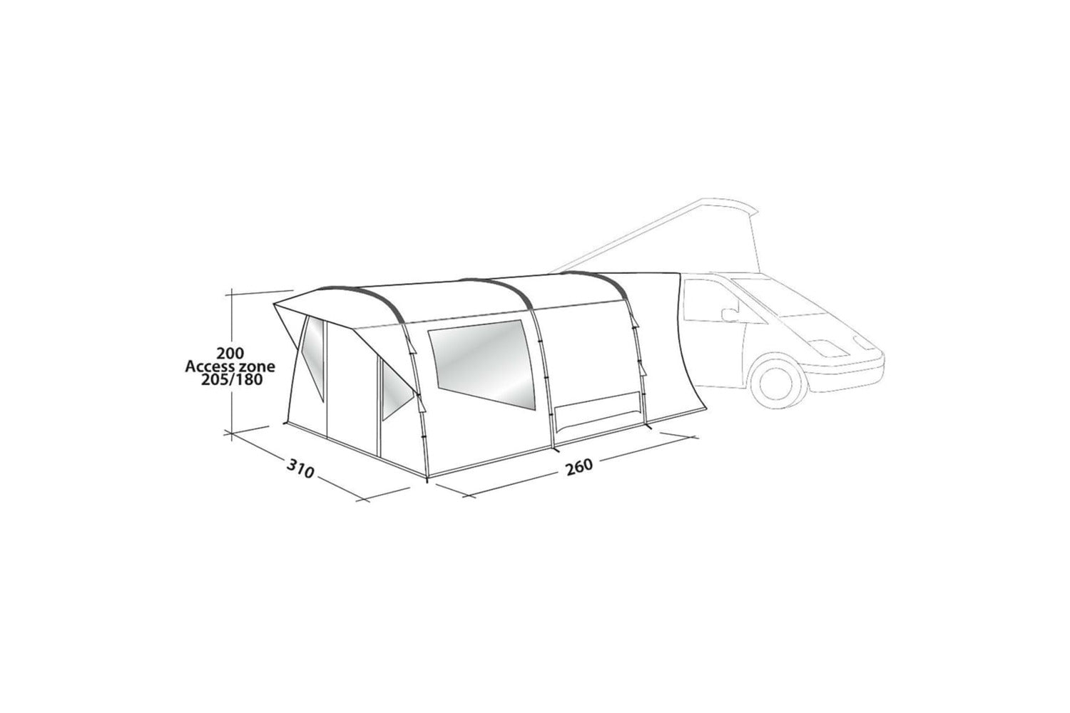 Easy Camp Tent Wimberly Grey-8