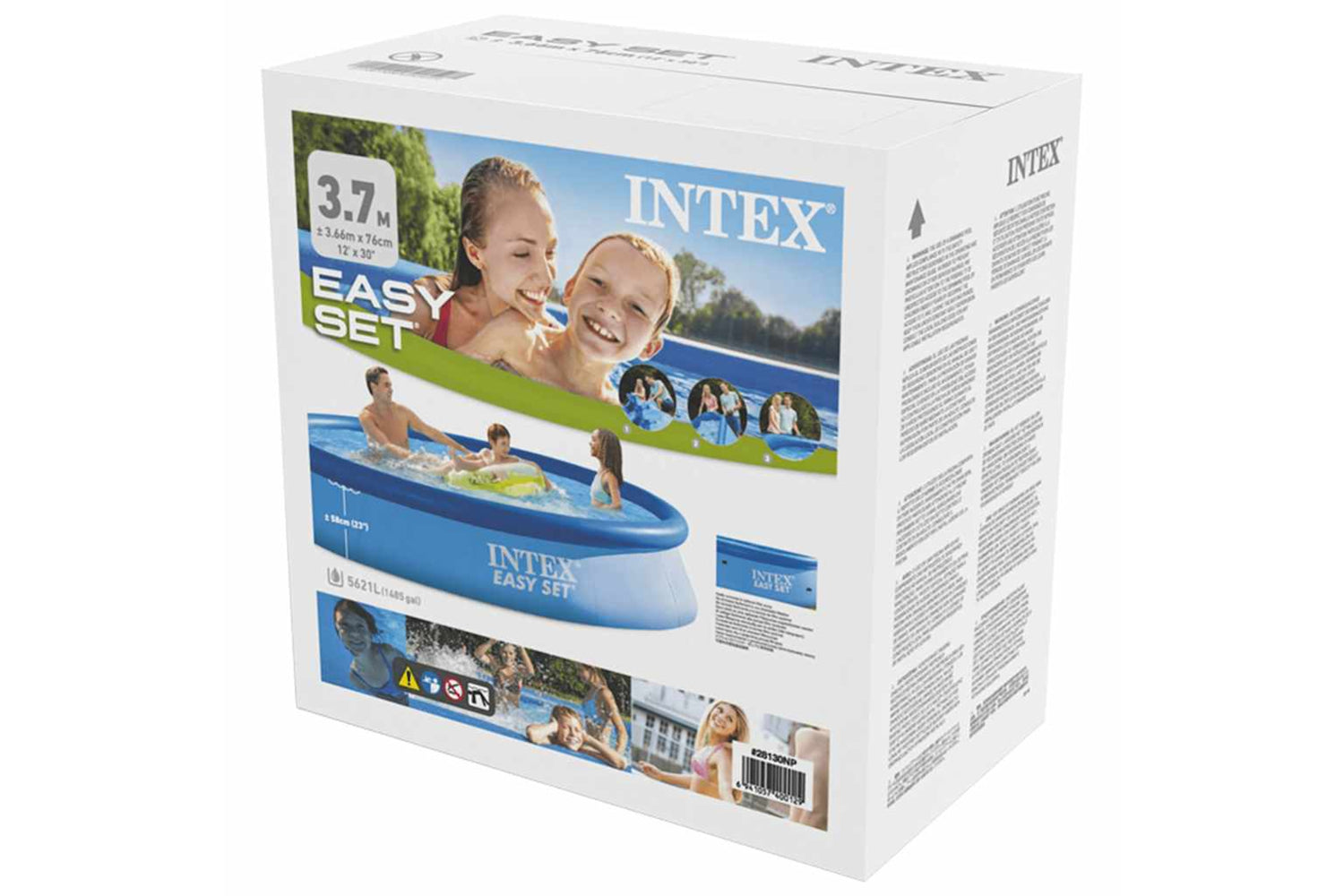 Intex 91477 Intex Swimming Pool Easy Set 366x76 Cm 28130np-6