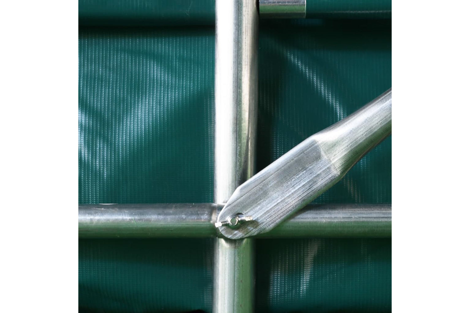 Vidaxl 3056431 Garage Tent Pvc 2.4x2.4 M Green-7
