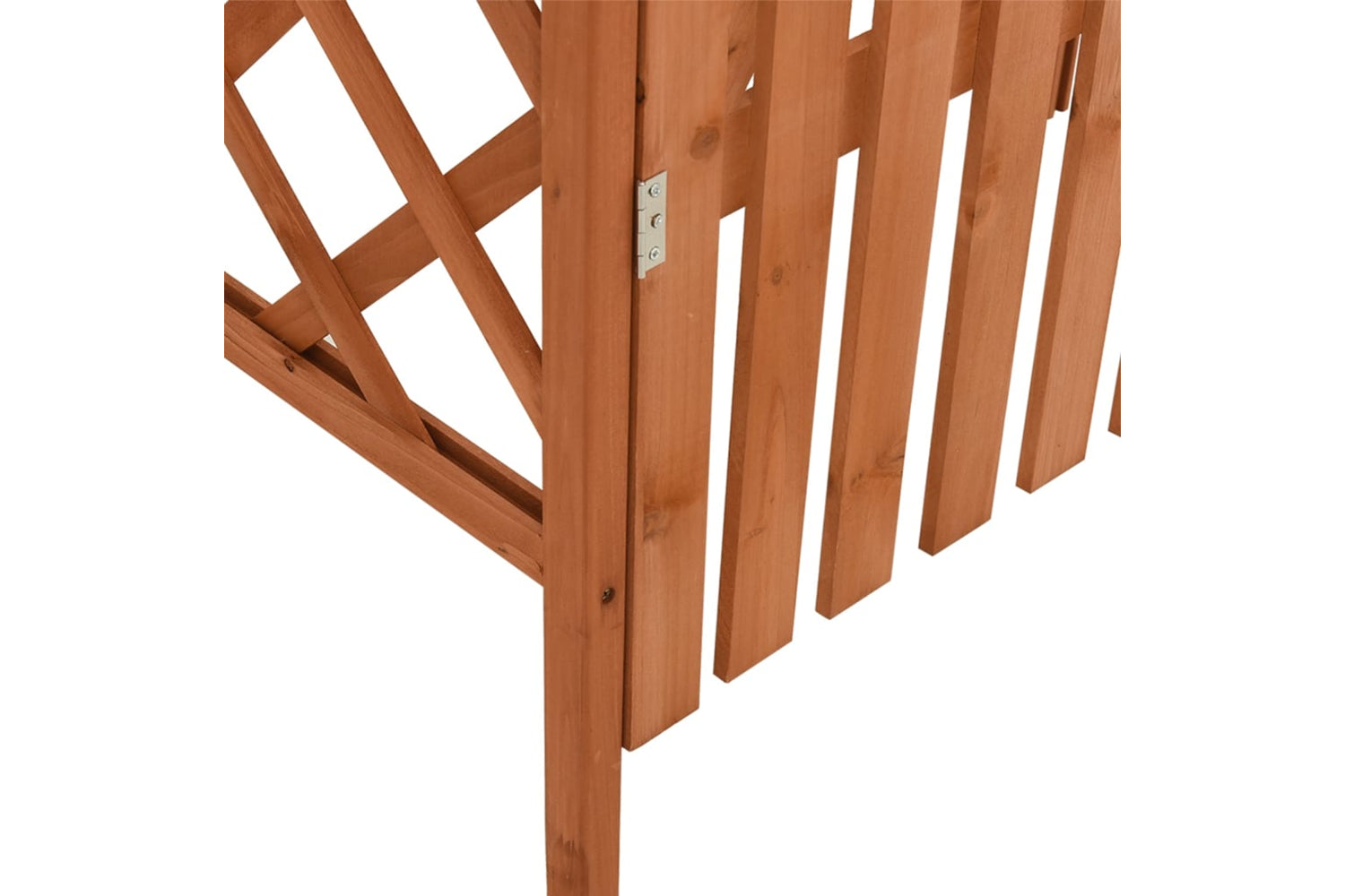 vidaXL 316389 Pergola With Gate 116x40x204cm Solid Firwood-5
