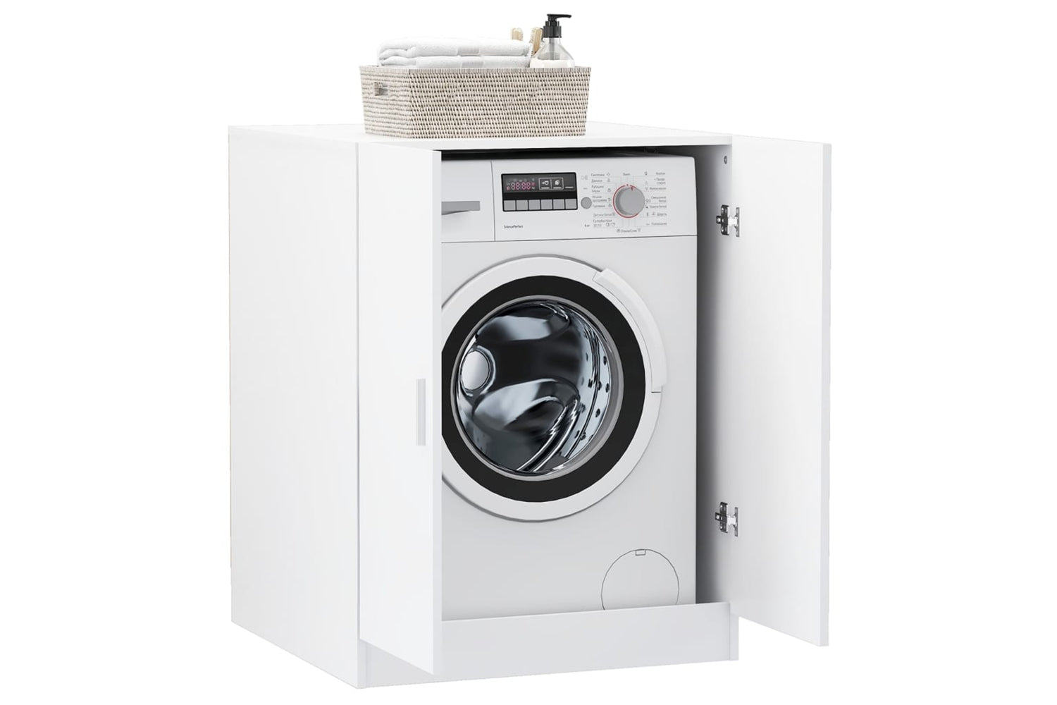 Vidaxl 3082008 Washing Machine Cabinet White-8