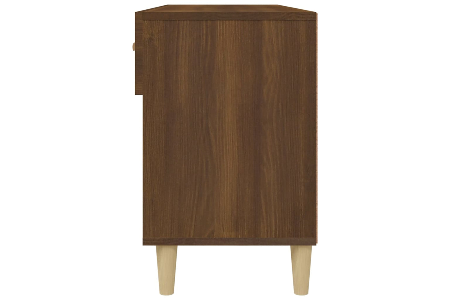 vidaXL 817569 Shoe Cabinet Brown Oak 102x35x55cm Engineered Wood-7