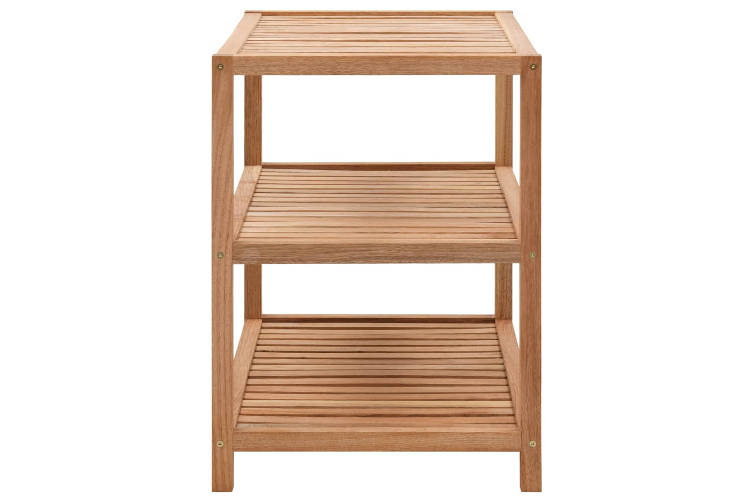 vidaXL Bathroom Shelf Solid Walnut Wood 65x40x55cm-3