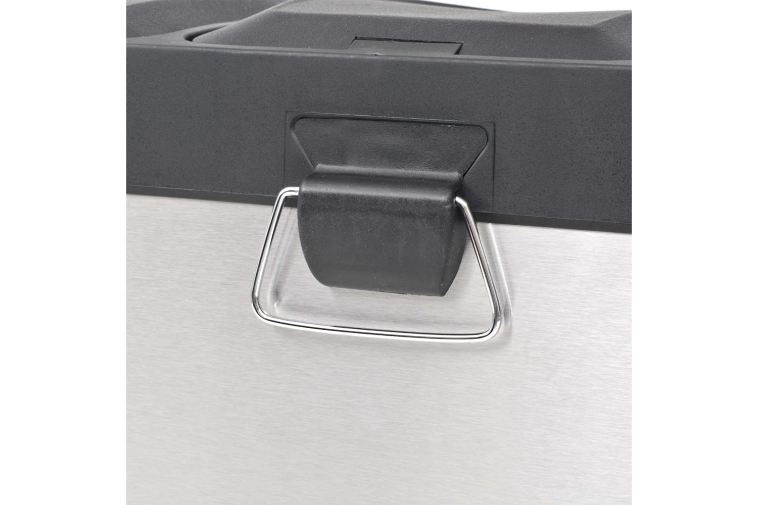 Vidaxl 50602 Recycling Pedal Bin Garbage Trash Bin Stainless Steel 54 L-4