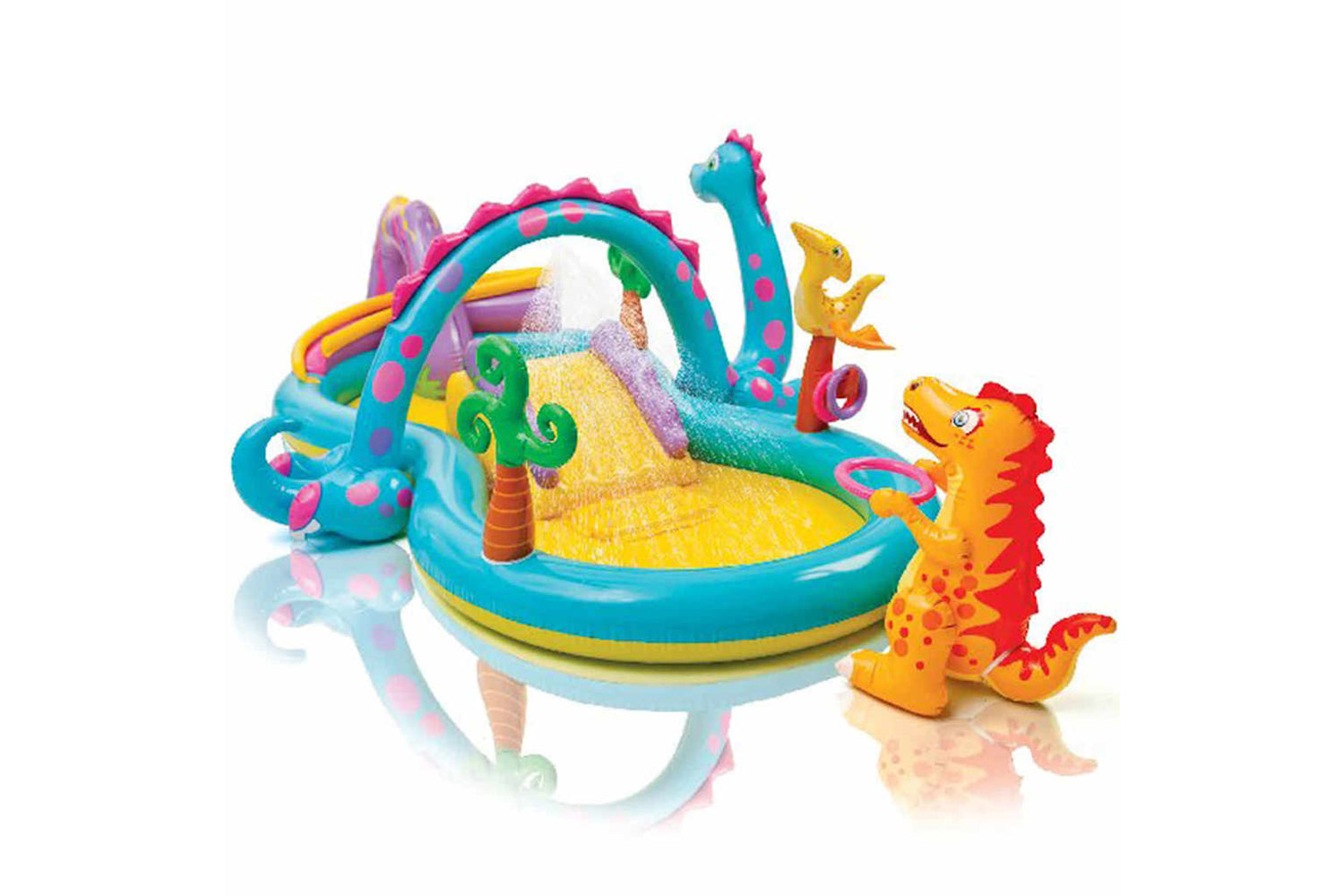 Intex 90805 Intex Dinoland Play Center Inflatable Pool 333 X 229 X 112 Cm 57135np-2