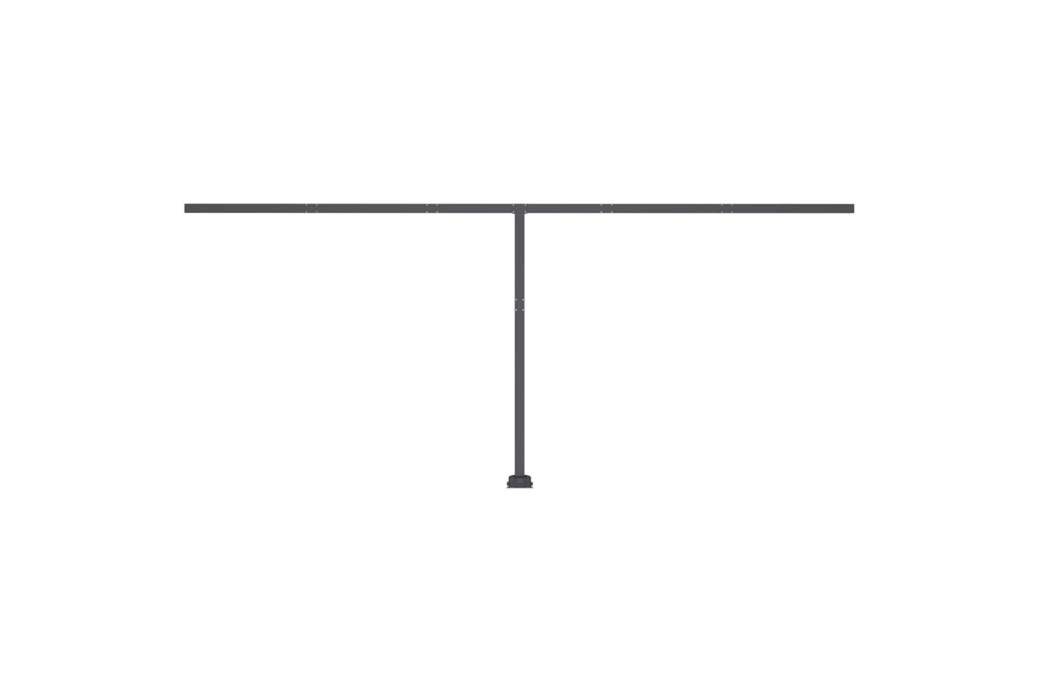 vidaXL 3069777 Freestanding Manual Retractable Awning 500x300cm Cream-8