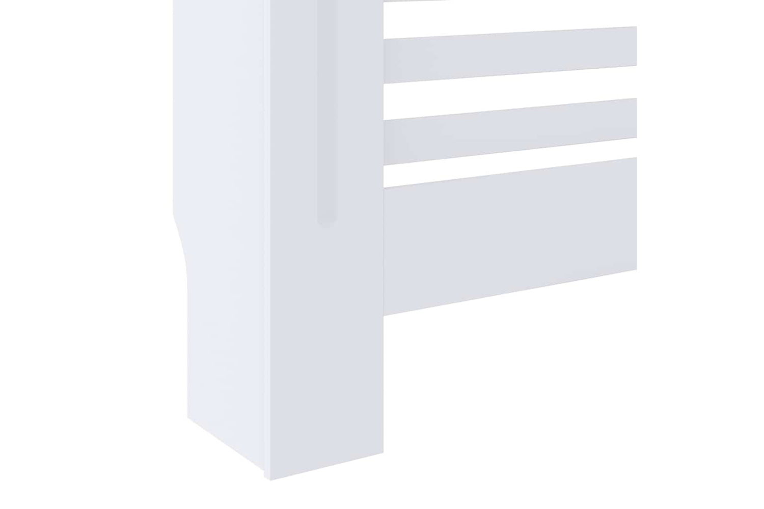 vidaXL Mdf Radiator Cover White 78cm-6