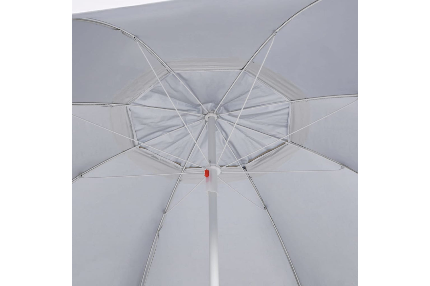 vidaXL 318836 Beach Umbrella With Side Walls Sand 215cm-6