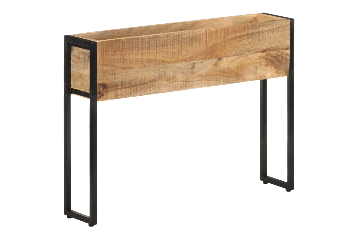 vidaXL 321938 Planter 90x20x68cm Rough Mango Wood-8