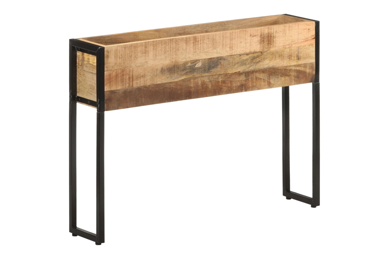 vidaXL 321938 Planter 90x20x68cm Rough Mango Wood-7