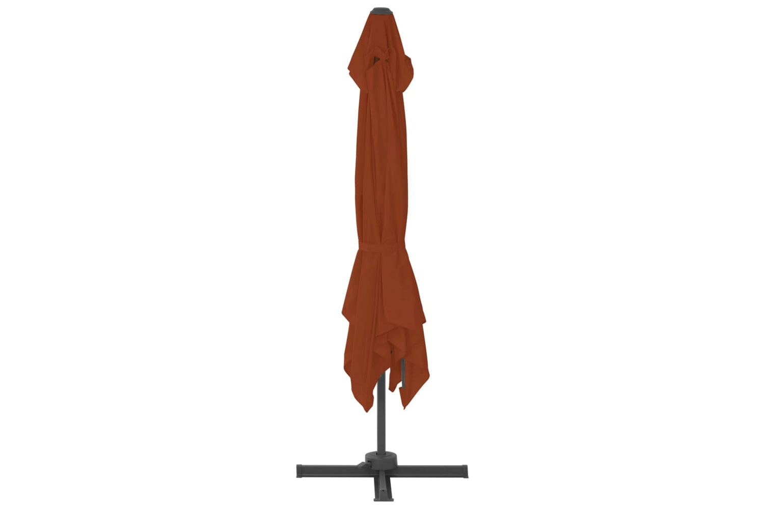 vidaXL 312317 Cantilever Umbrella With Aluminium Pole Terracotta 400x300cm-4