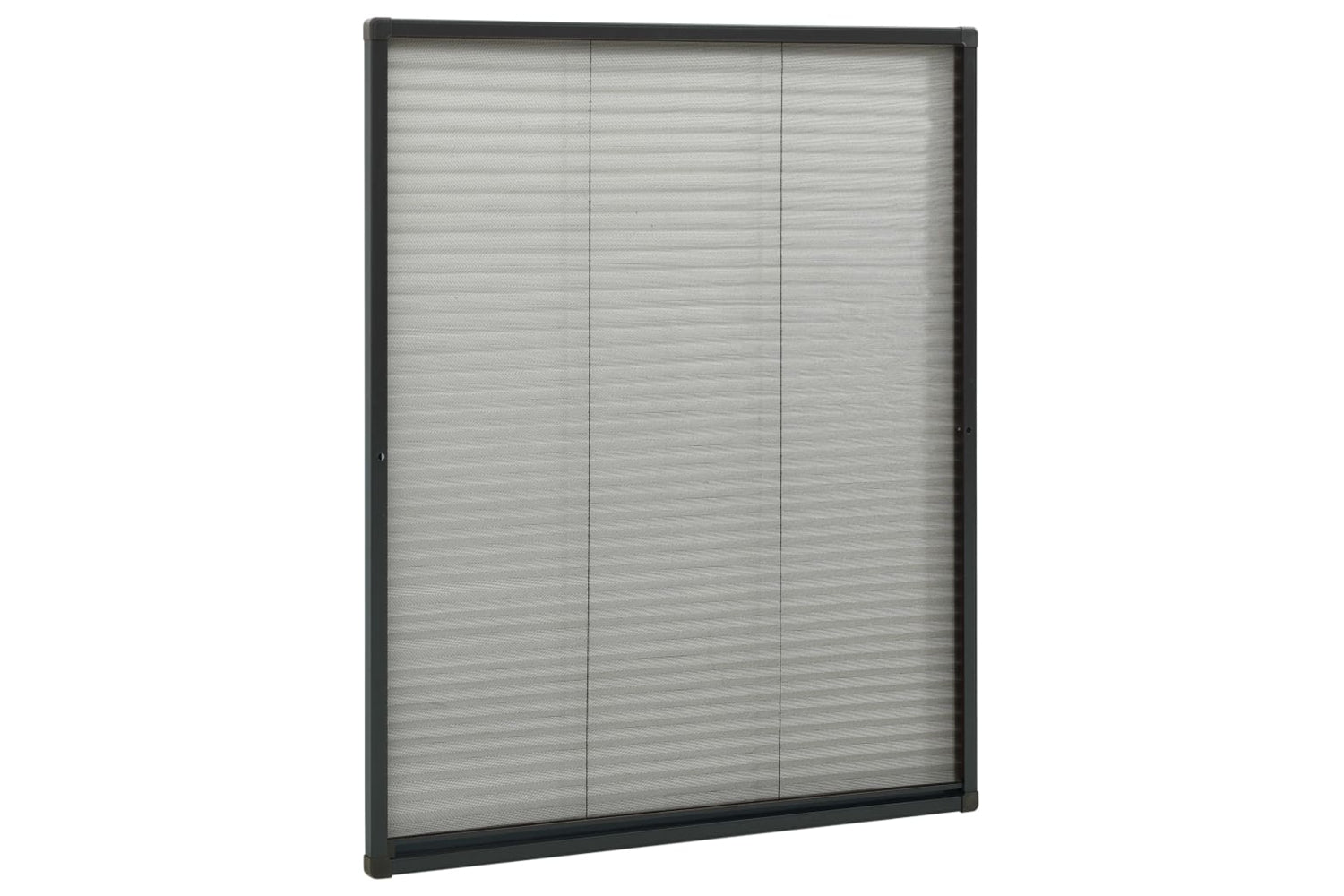 vidaXL 148664 Plisse Insect Screen For Windows Aluminium Anthracite 80x100cm-2
