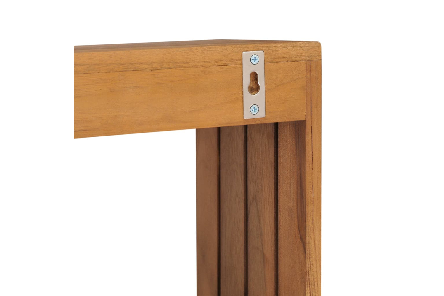 vidaXL 289073 Wall-mounted Towel Rack 35x20x35cm Solid Teak Wood-5