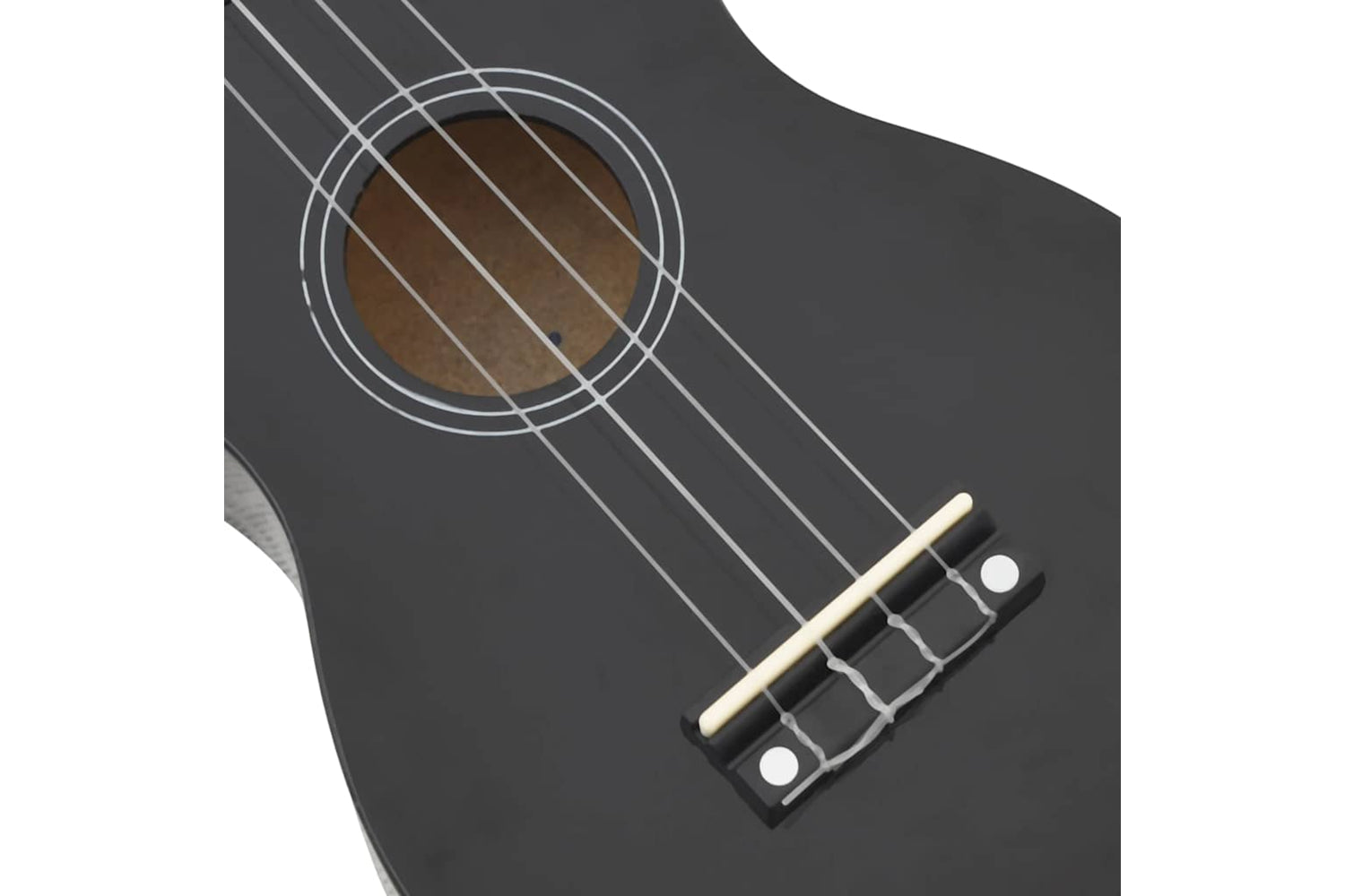 vidaXL 70147 Soprano Ukulele Set With Bag For Kids Black 21"-8