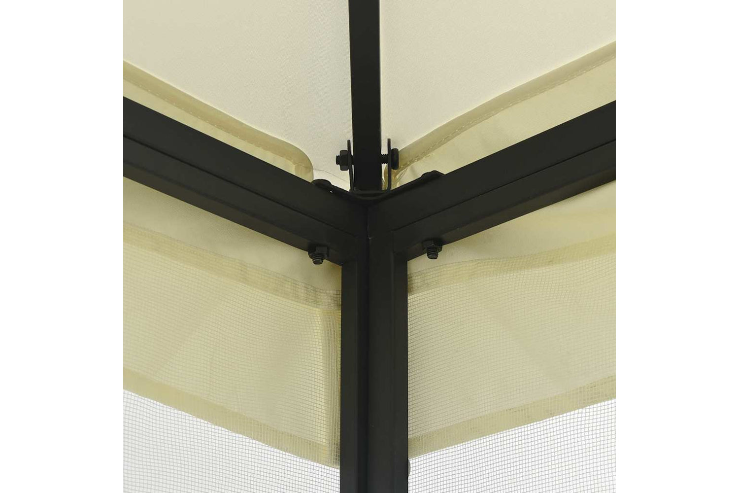 vidaXL 48596 Gazebo With Nets 300x400x265cm Cream-4