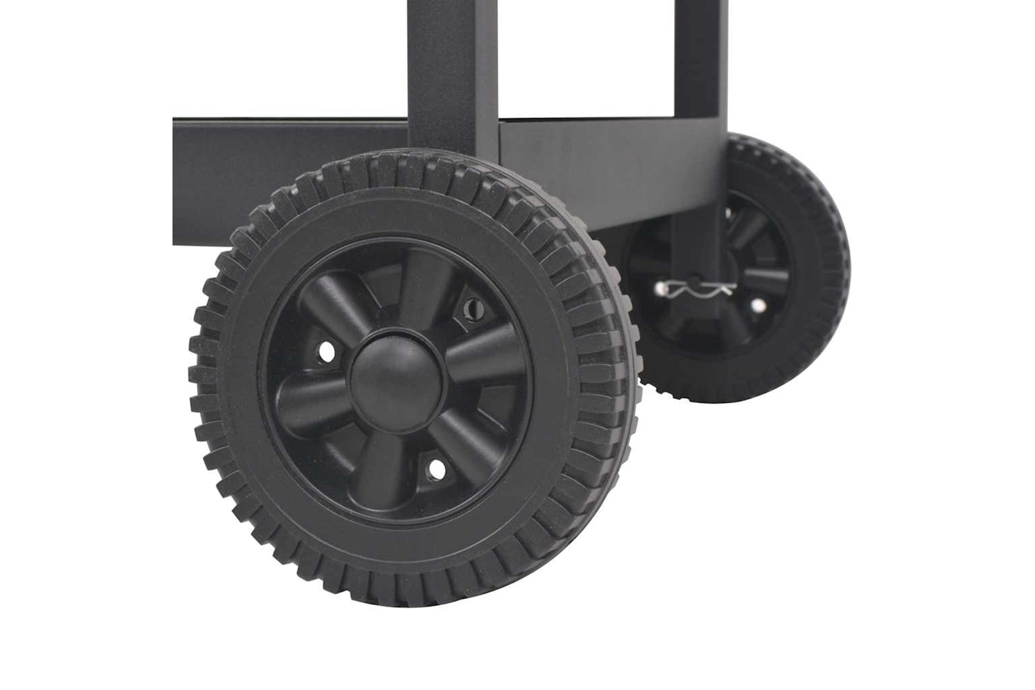 Vidaxl Bbq Charcoal Smoker With Bottom Shelf Black-6