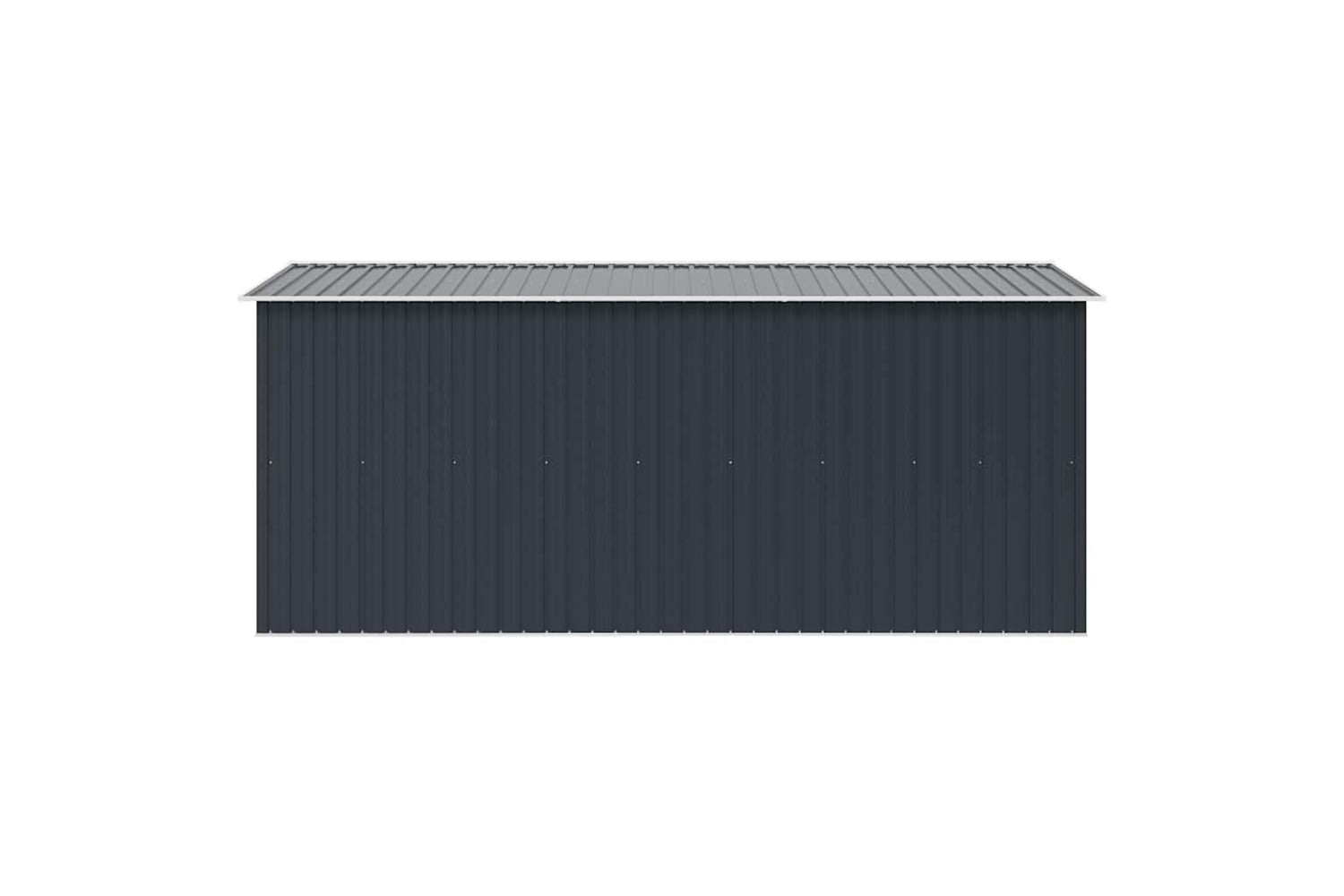 vidaXL 143346 Garden Shed 257x392x181cm Metal Anthracite-6