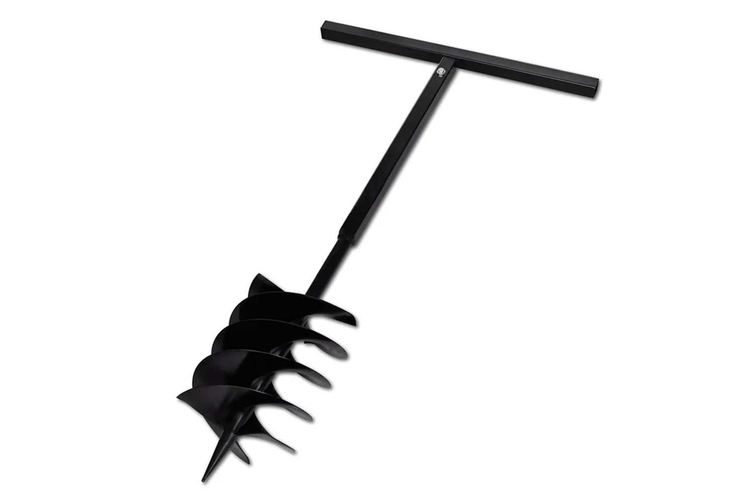 vidaXL 270535 Ground Drill With Handle 200mm With Extension Tube 5 M Steel-6