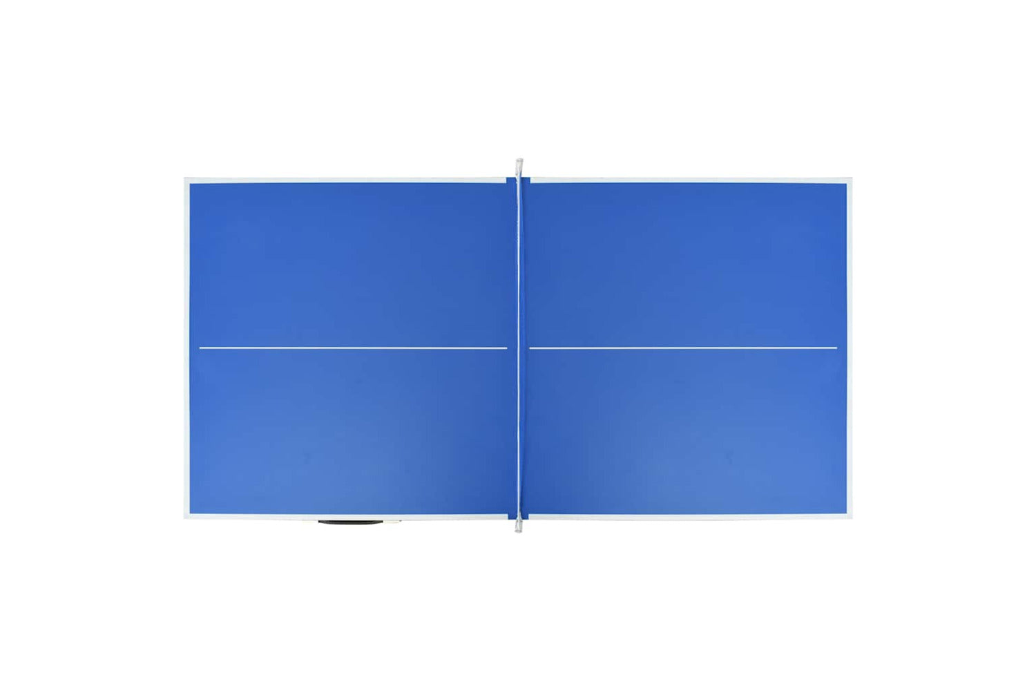 Vidaxl 5 Feet Ping Pong Table With Net 152x76x66 Cm Blue-5