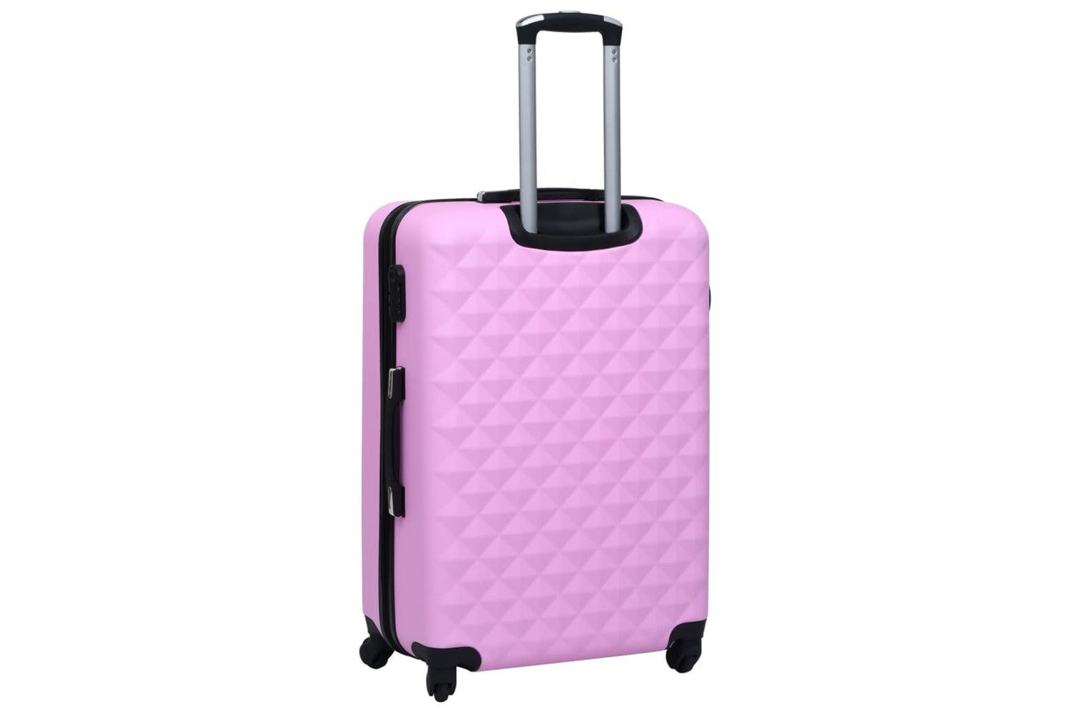 Vidaxl 92424 Hardcase Trolley Pink Abs-4
