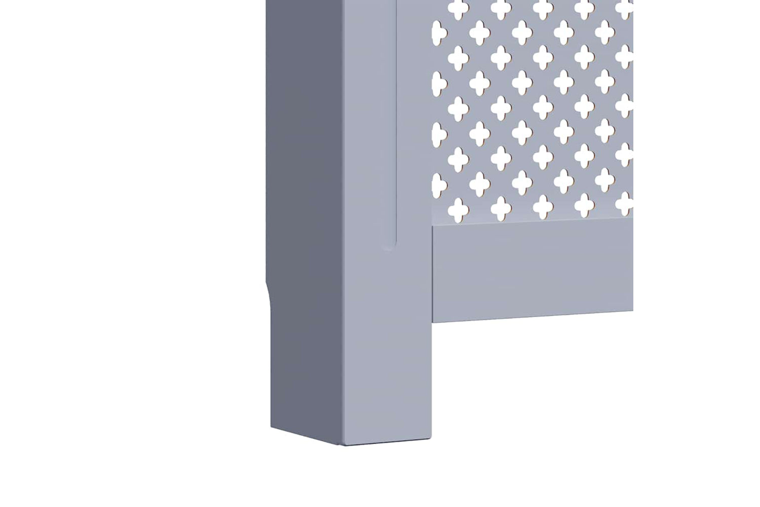 vidaXL Radiator Cover Anthracite 112x19x81.5cm Mdf-7