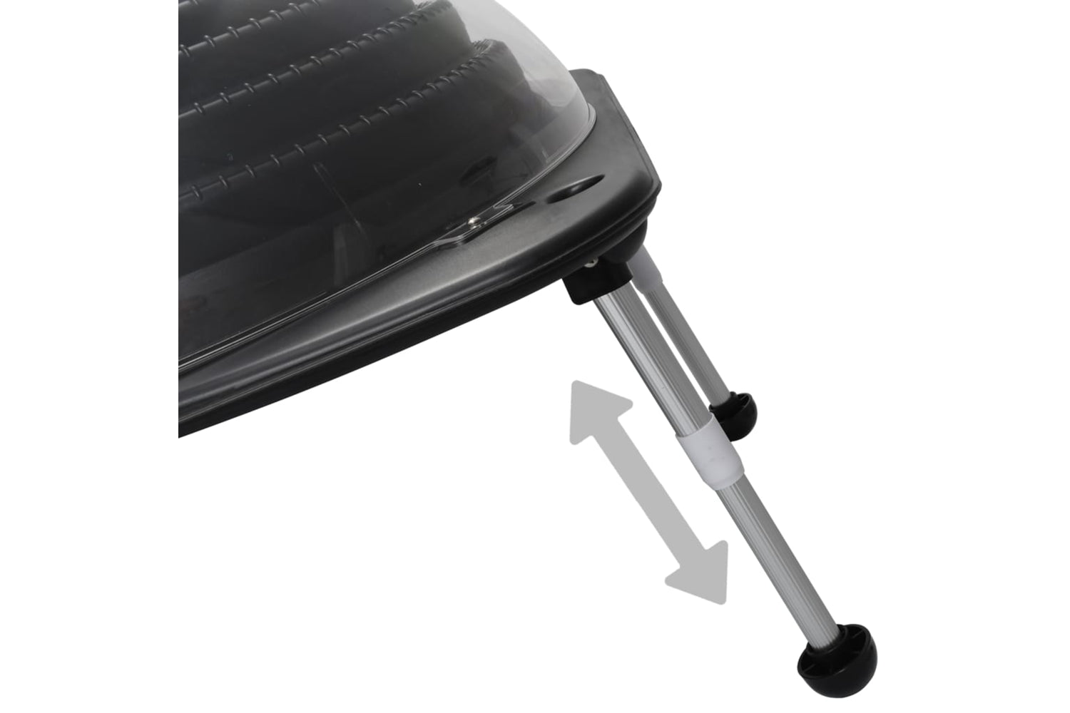 vidaXL 3079665 Solar Pool Heaters 5 Pcs 75x75x36cm Hdpe Aluminium-3