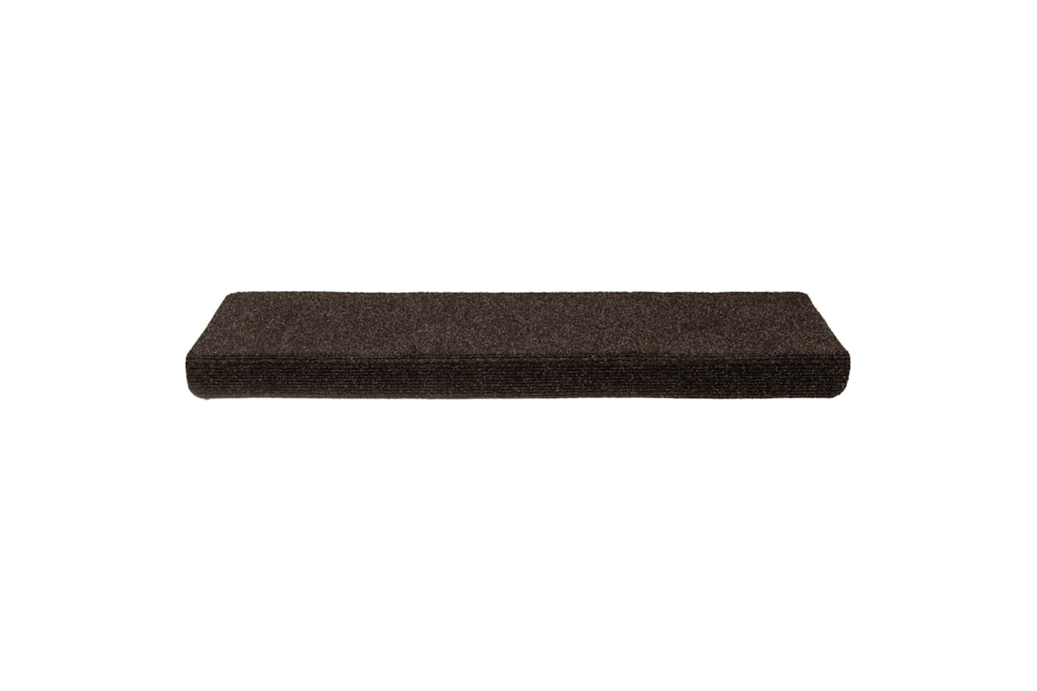 vidaXL 326187 Stair Mats 15 Pcs Needle Punch 65x21x4cm Dark Brown-3