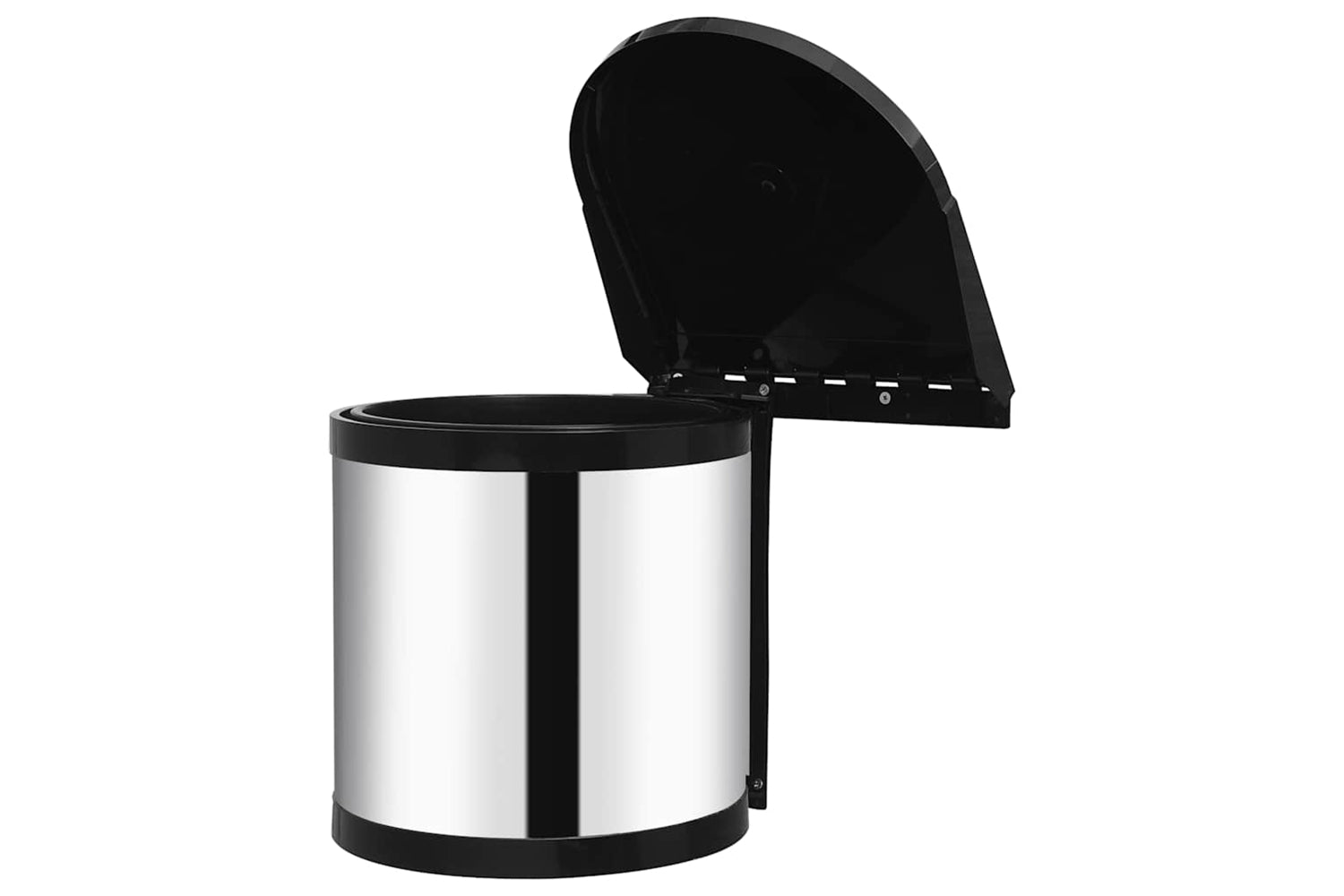 Vidaxl 51171 Kitchen Built-in Dust Bin Stainless Steel 8 L-2