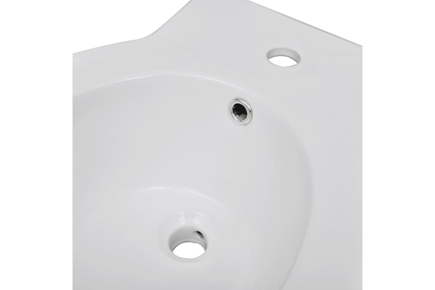 Vidaxl 140665 Round Bidet Stand White High-quality Ceramic-4