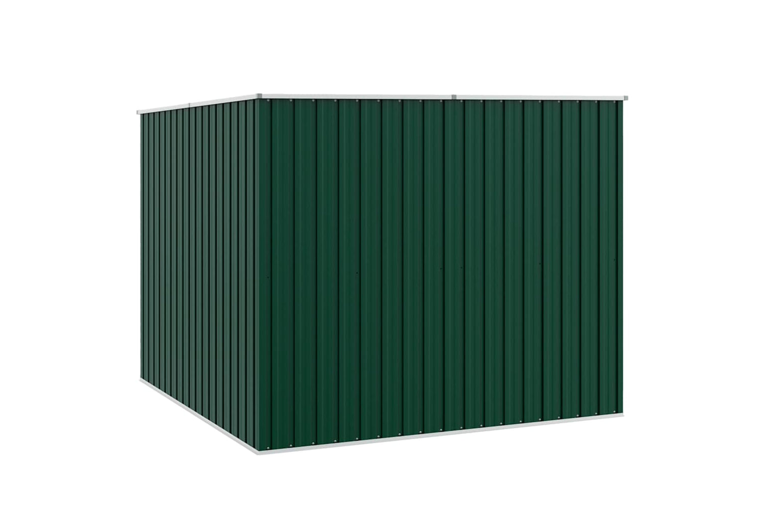 vidaXL 46253 Garden Shed Green 195x198x159cm Galvanised Steel-7