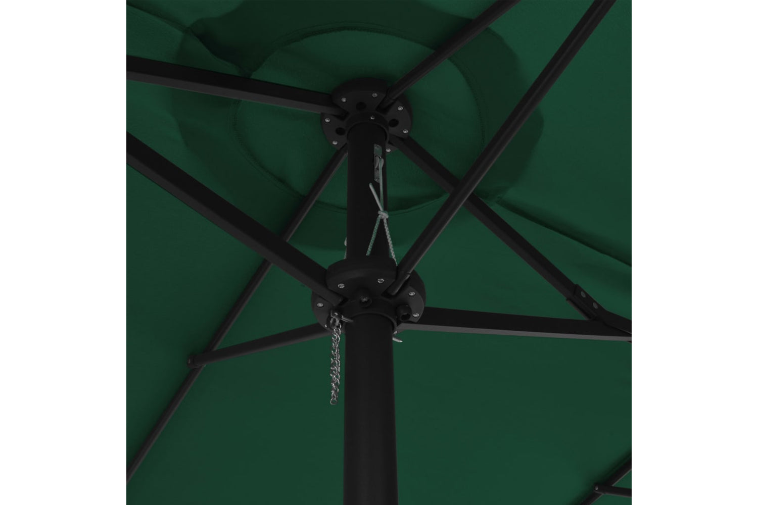 vidaXL 44867 Outdoor Parasol With Aluminium Pole 460x270cm Green-6