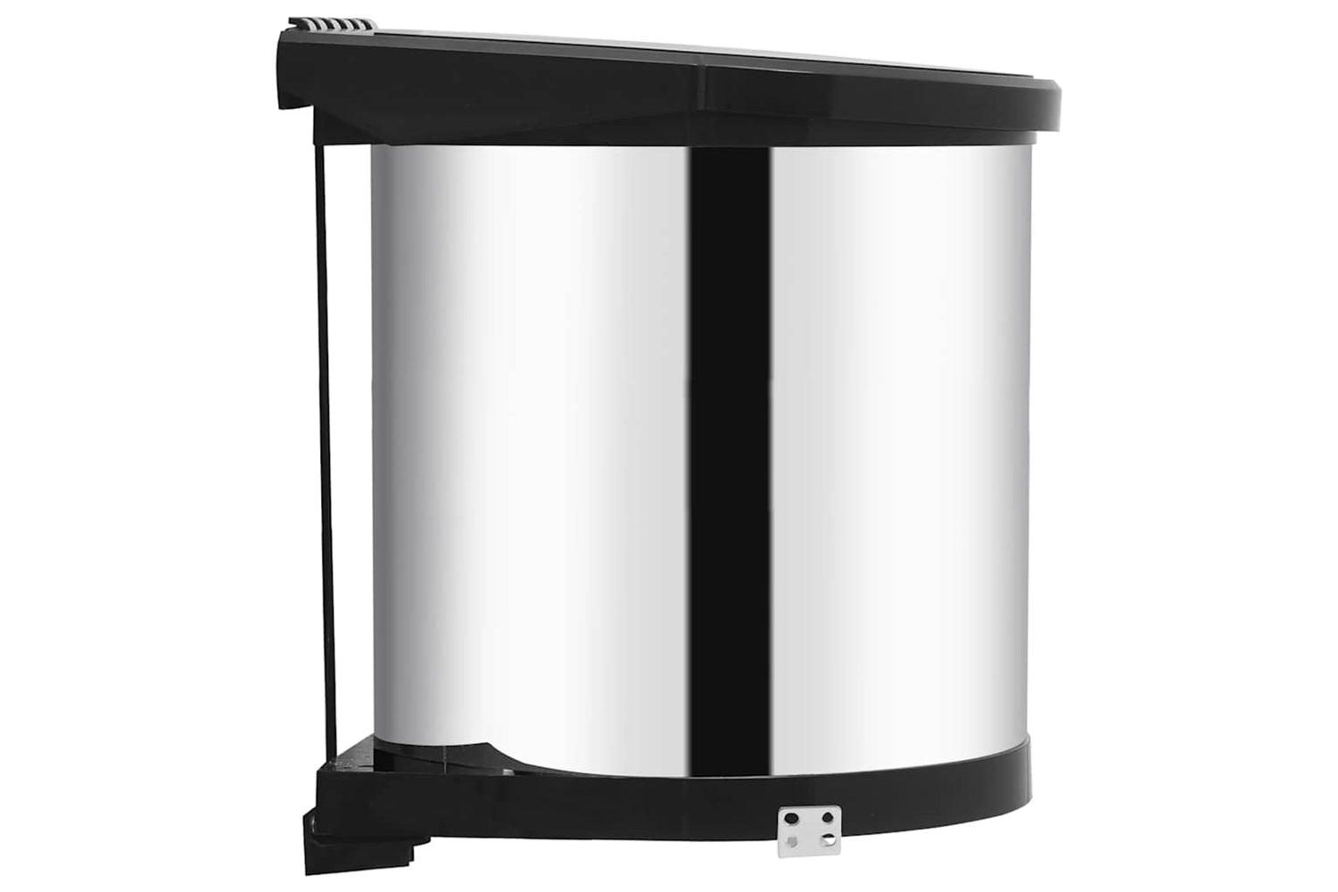 Vidaxl 51172 Kitchen Built-in Dust Bin Stainless Steel 12 L-2