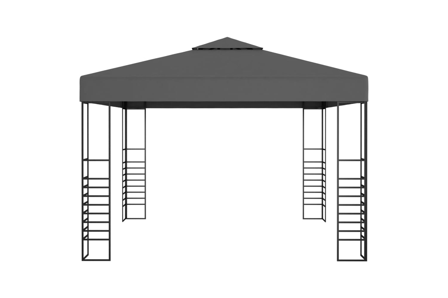 Vidaxl 48034 Garden Marquee 3x3 M Anthracite-2