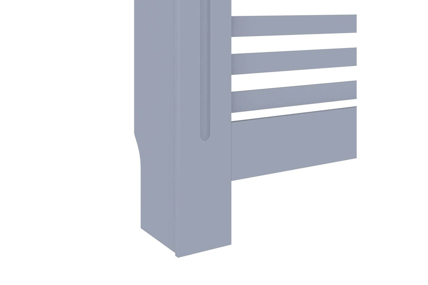 vidaXL Radiator Cover Anthracite 172x19x81.5cm Mdf-7