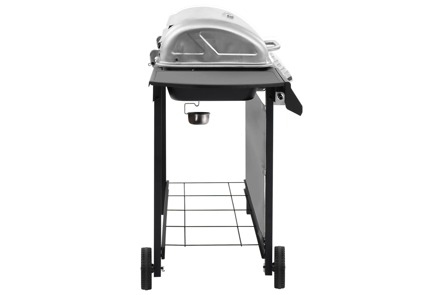 Vidaxl 3053630 Gas Bbq Grill With 6 Burners Black And Silver-4