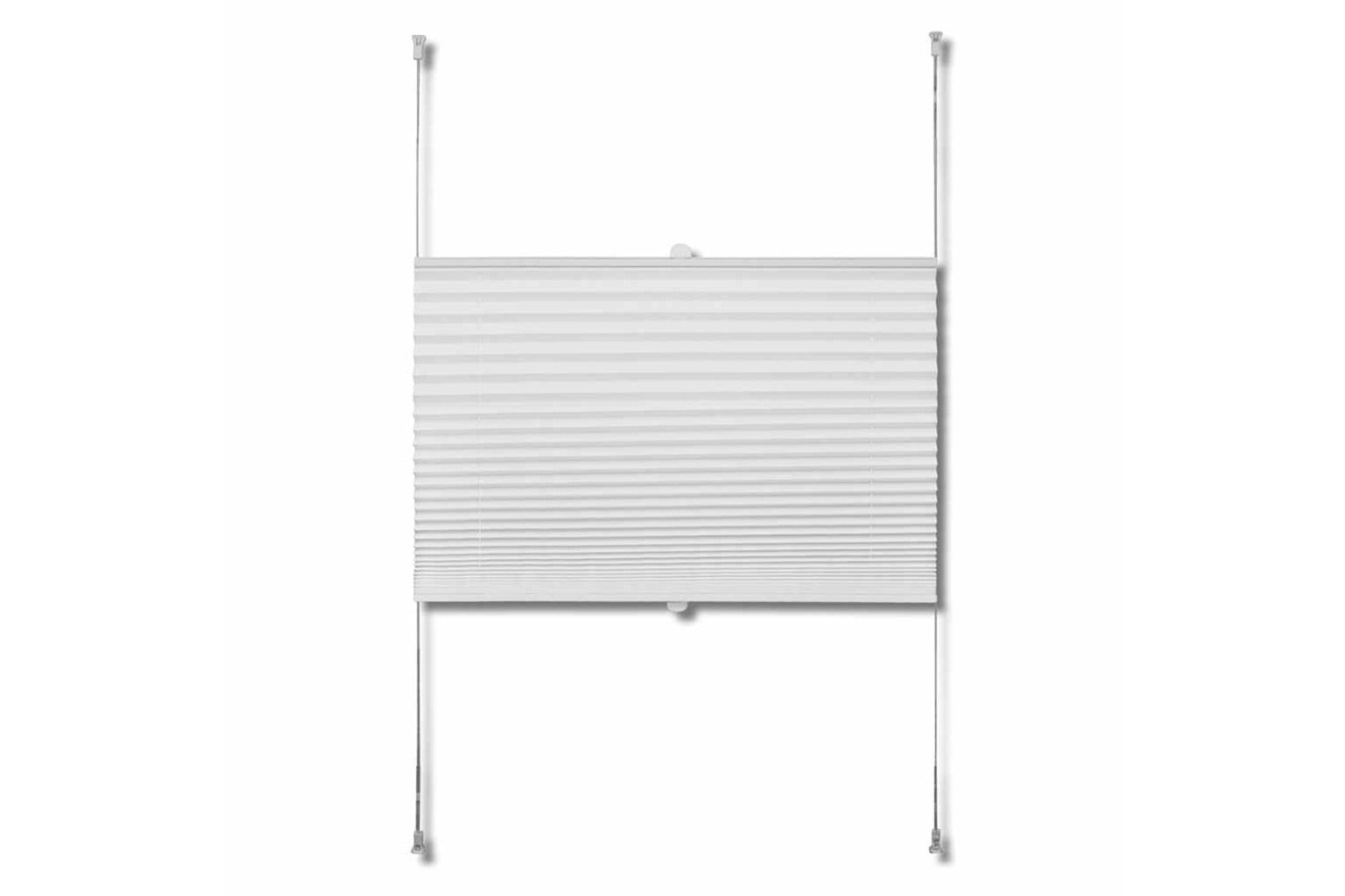 Vidaxl Plisse Blind 60x150cm White Pleated Blind-3