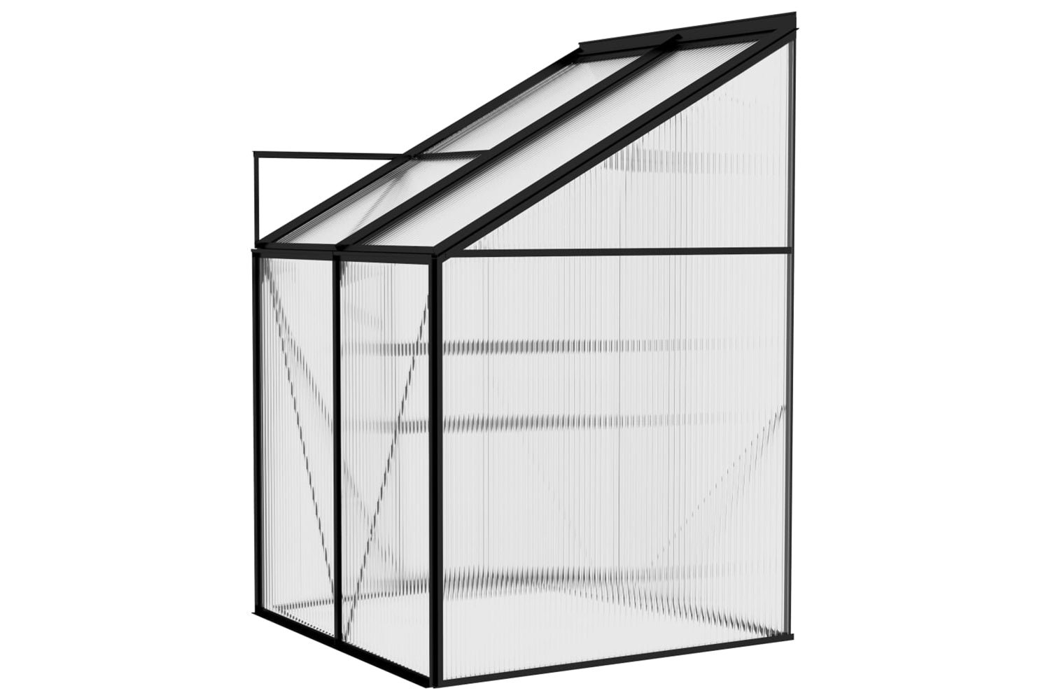 vidaXL 312044 Greenhouse Anthracite Aluminium 2.59 MÃƒÂ¢Ã‚Â³-6