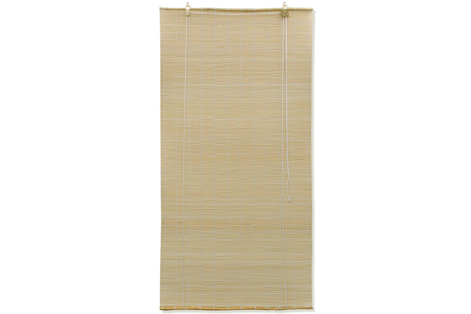 Vidaxl Natural Bamboo Roller Blinds 120 X 220 Cm-2