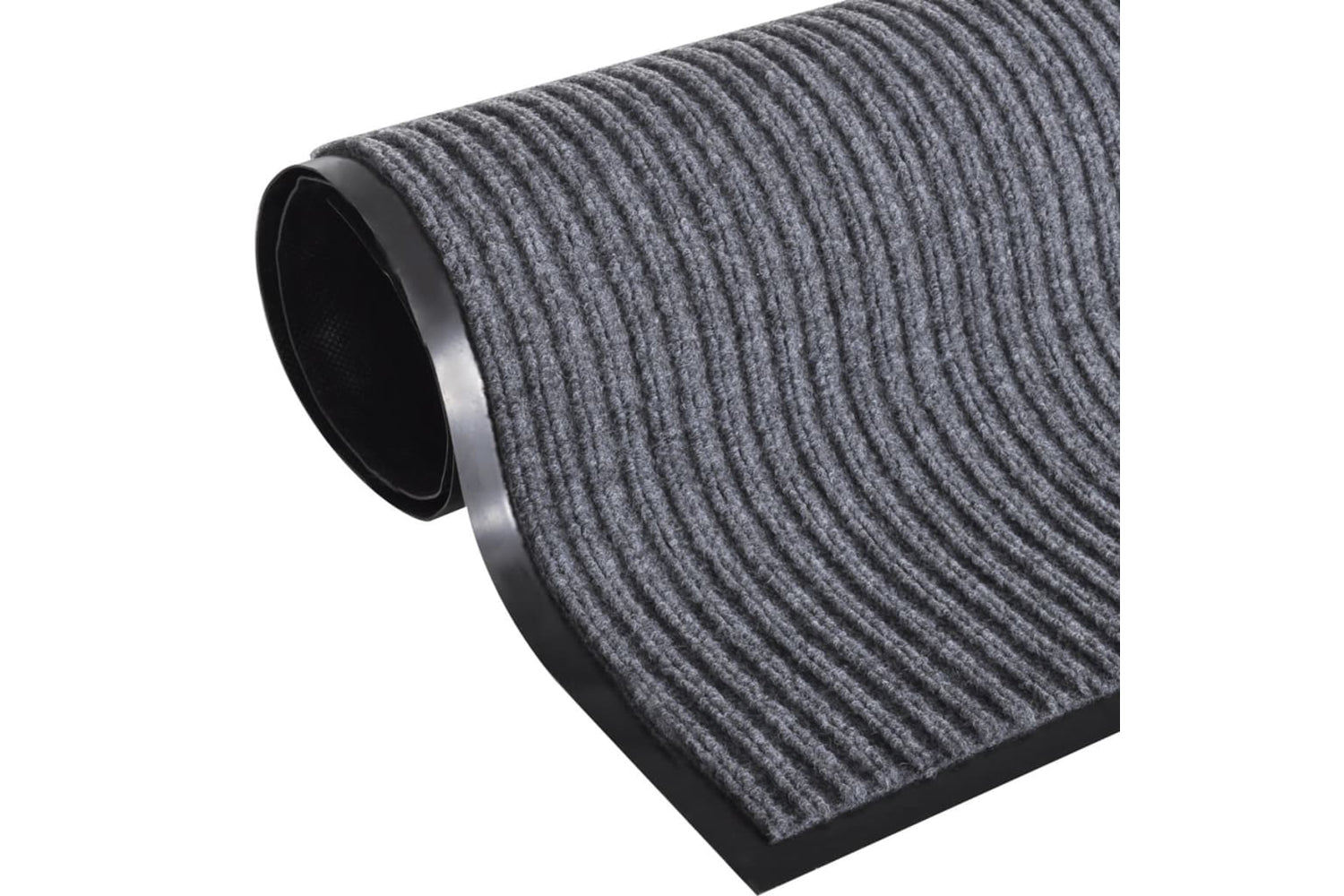 vidaXL 241275 Grey Pvc Door Mat 90 X 120cm-2