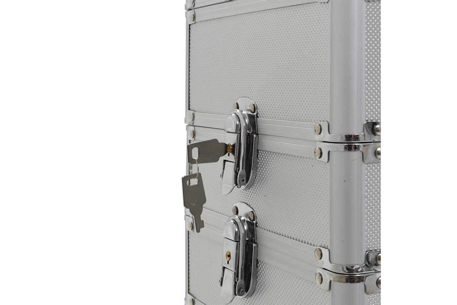 Vidaxl - 91814 Make-up Trolley Aluminium Silver-8