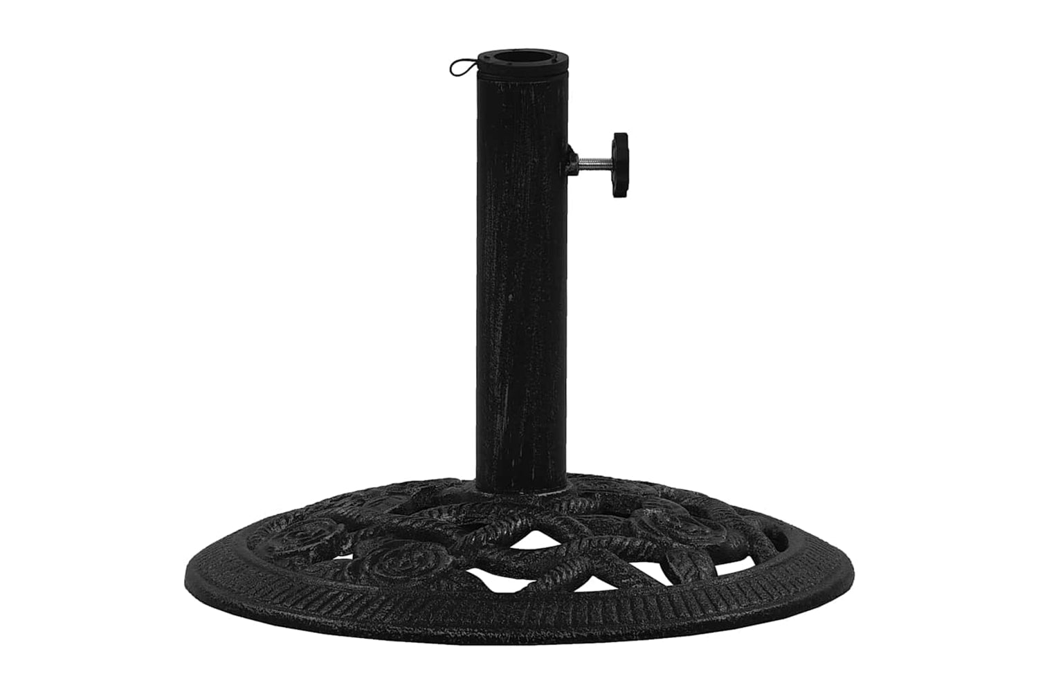 vidaXL 317755 Umbrella Base Black 40x40x32cm Cast Iron-3